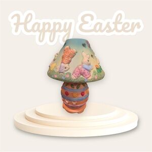 Easter Bunny Votive Candle Holder - Multicolor